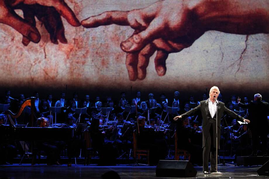 Dimitri Hvorostovsky en un concierto en Tashkent, Uzbekistan, en 2011.