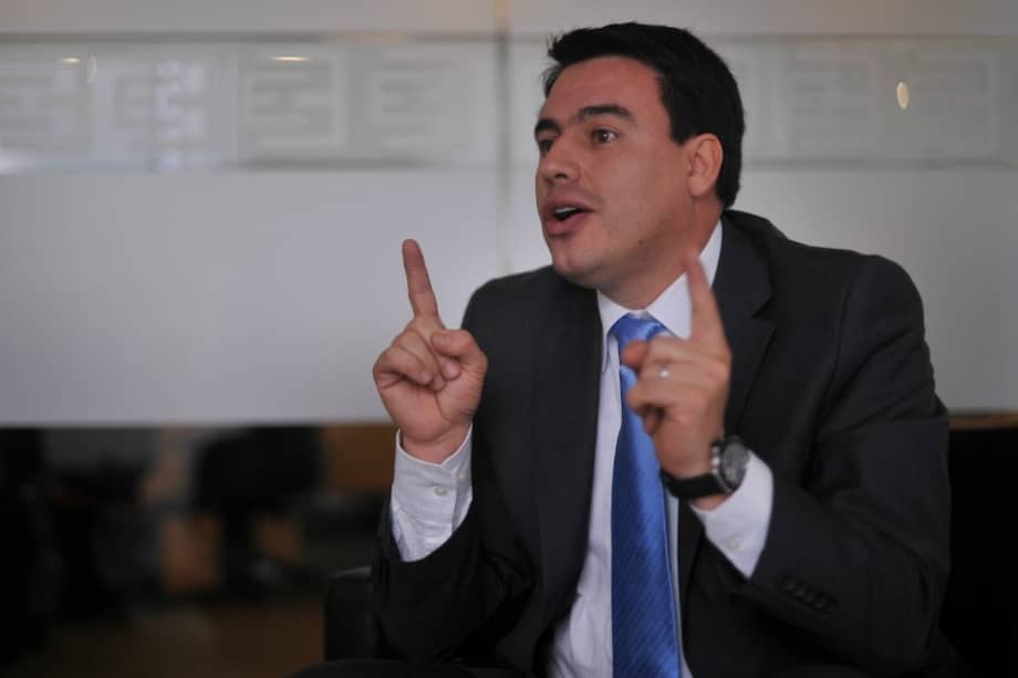 Jorge Eduardo Rojas, ministro de Transporte. / Andrés Torres