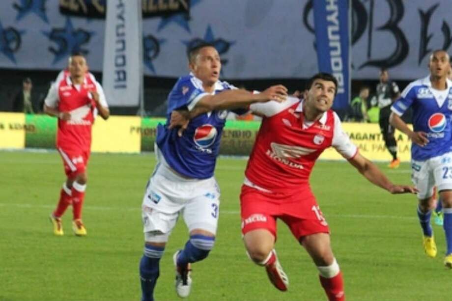 Lalinde tuvo poca participación con Santa Fe en el Torneo Apertura 2013. / Archivo El Espectador