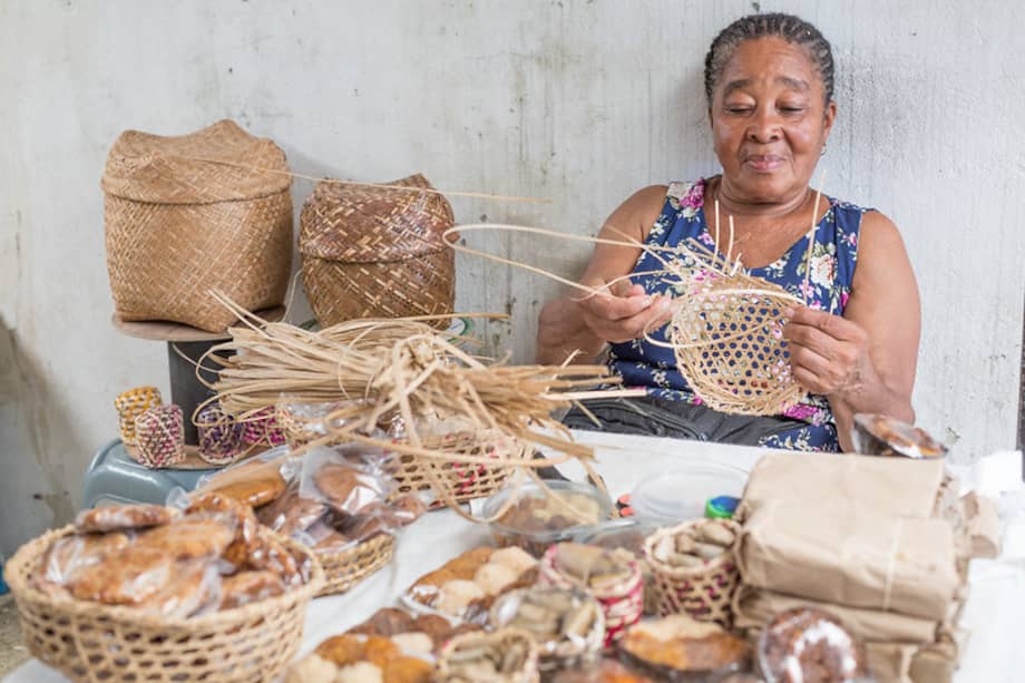 El museo contiene historias de mujeres de Chocó, Valle del Cauca, Nariño y Cauca de mujeres que han transformado sus territorios y cerrado brechas de género.