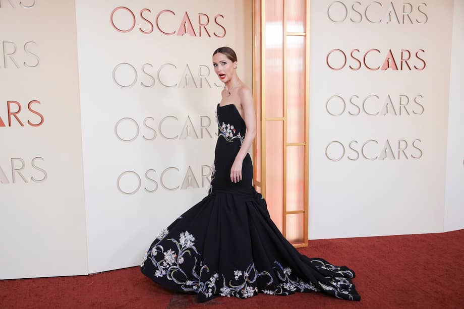 Rose Byrne en Dior. EFE/EPA/Ryan Sun