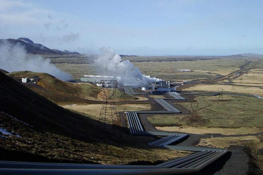 Esta es la planta geotérmica de Islandia donde se desarrolla el experimento CarbFix. / Wikimedia