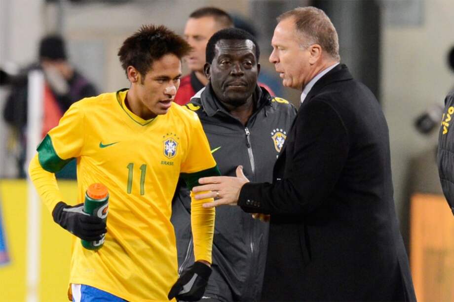 Neymar, delantero de Brasil / AFP