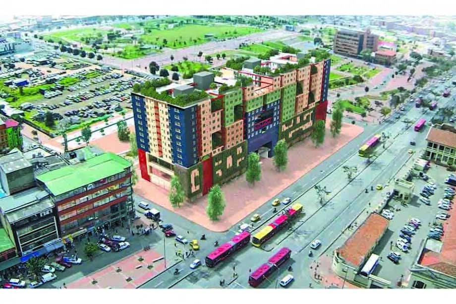 En San Victorino se haría un proyecto de vivienda popular para víctimas del conflicto, contra el cual cursa una demanda. / El Espectador