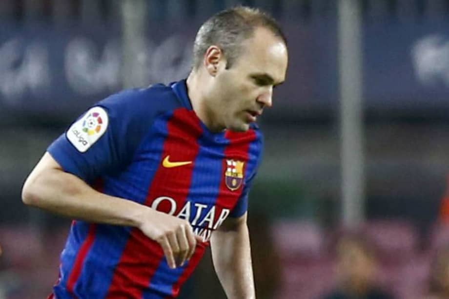 Andrés Iniesta, jugador del Fútbol Club Barcelona. / EFE