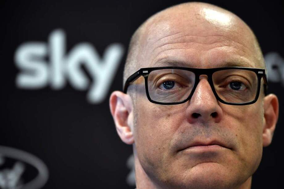 Sir Dave Brailsford, director deportivo del equipo Sky. / AFP