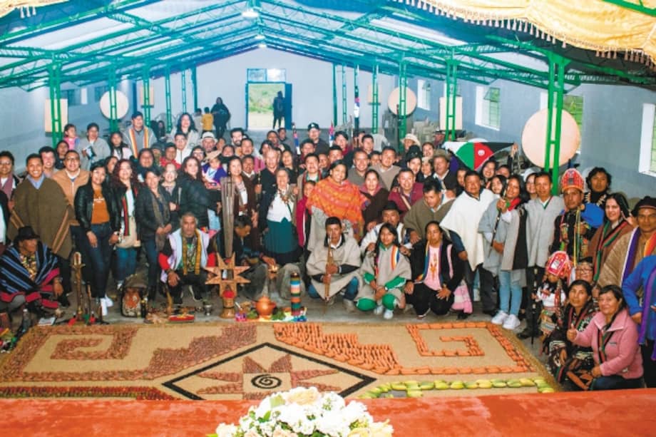 Congreso constitutivo de la Universidad de los Pueblos Pastos y Quillasingas. / Fotos: cortesía de Edwin Ceballos- Archivo Universidad de los Pueblos Pastos y Quillasingas