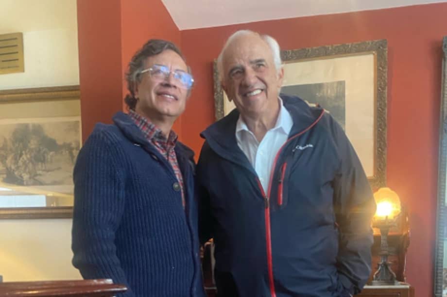 Expresidentes Gustavo Petro y Ernesto Samper.
