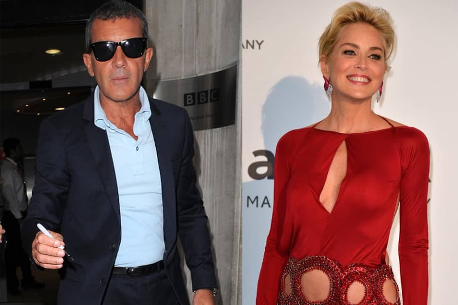 Antonio Banderas y Sharon Stone.