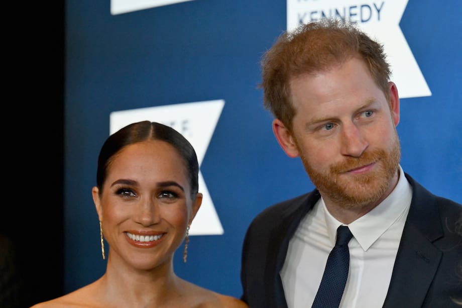 Meghan Markle y el príncipe Harry.