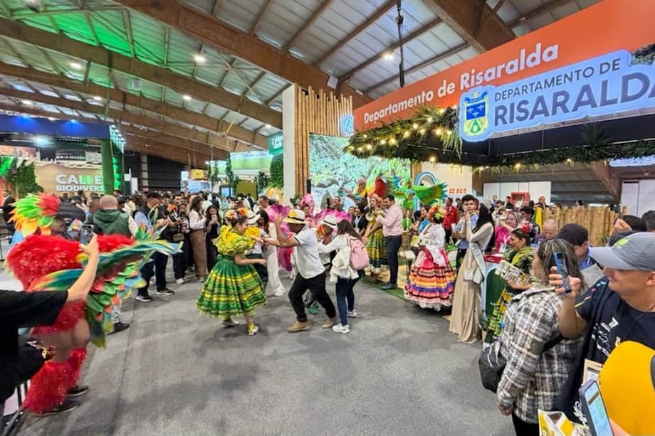 El stand de Risaralda en la Vitrina Turística de Anato 2026 se diseñó como un escenario dinámico y experiencial.