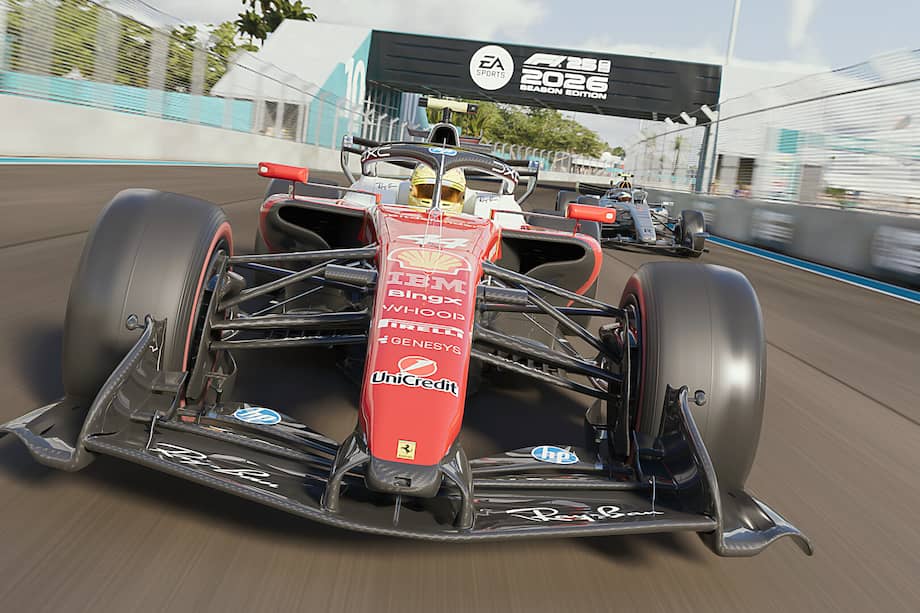 El contenido descargable (DLC) de la temporada 2026 de la Fórmula 1 en EA Sports F1 25 está disponible en PC (Steam y Epic Games), Xbox Series X|S y PlayStation 5.