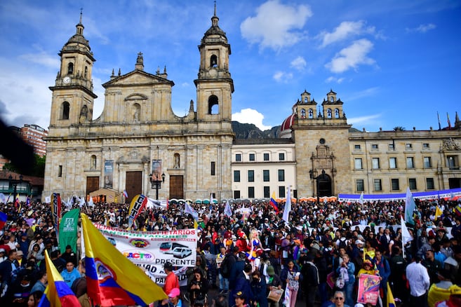 Bogotá vivirá varias marchas del 17 al 28 de junio: elecciones, Mundial y más convocatorias