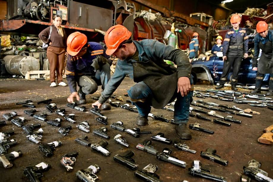 En 2025 se registró la cifra más alta de incautación de armas en los últimos años.