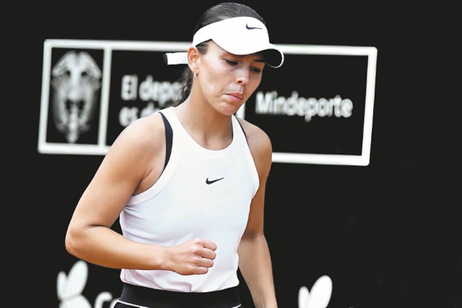 Yuliana Monroy debuta este 2023 como miembro del equipo de Colombia en la Billie Jean King Cup.