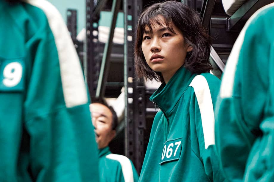 Jung Ho-Yeon en una escena de El juego del Calamar