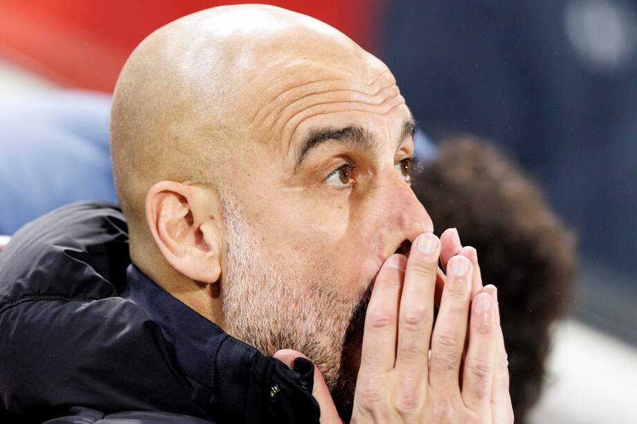 Pep Guardiola, director técnico de Manchester City.