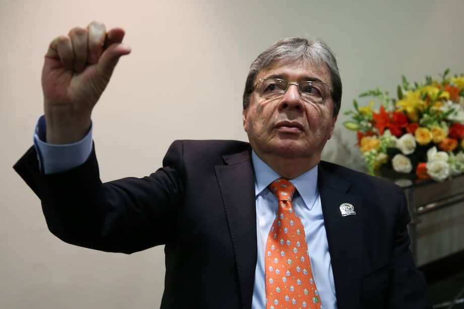 La cancillería colombiana, en cabeza de Carlos Holmes Trujillo, rechazó los señalamientos de Nicolás Maduro. / EFE