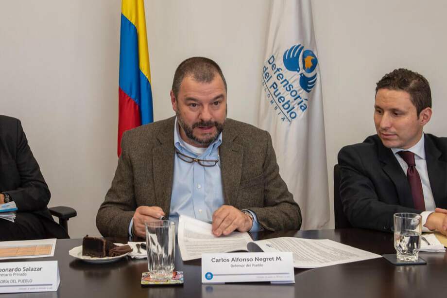 Carlos Alfonso Negret, defensor del Pueblo. / Cortesía
