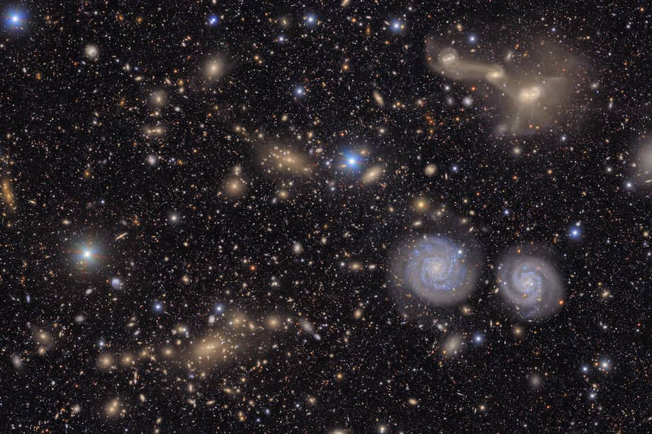 Este año, uno de las noticias científicas reconocidas por Nature fue la captura de las primeras imágenes tomadas por el Observatorio Vera Rubin, en Chile, uno de los telescopios más grandes del mundo.