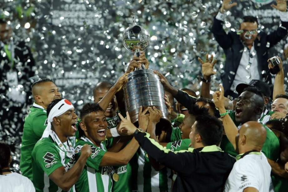 Nacional, último campeón de la Copa Libertadores. Foto: AFP