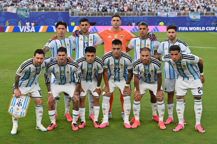 Jugadores de Argentina.