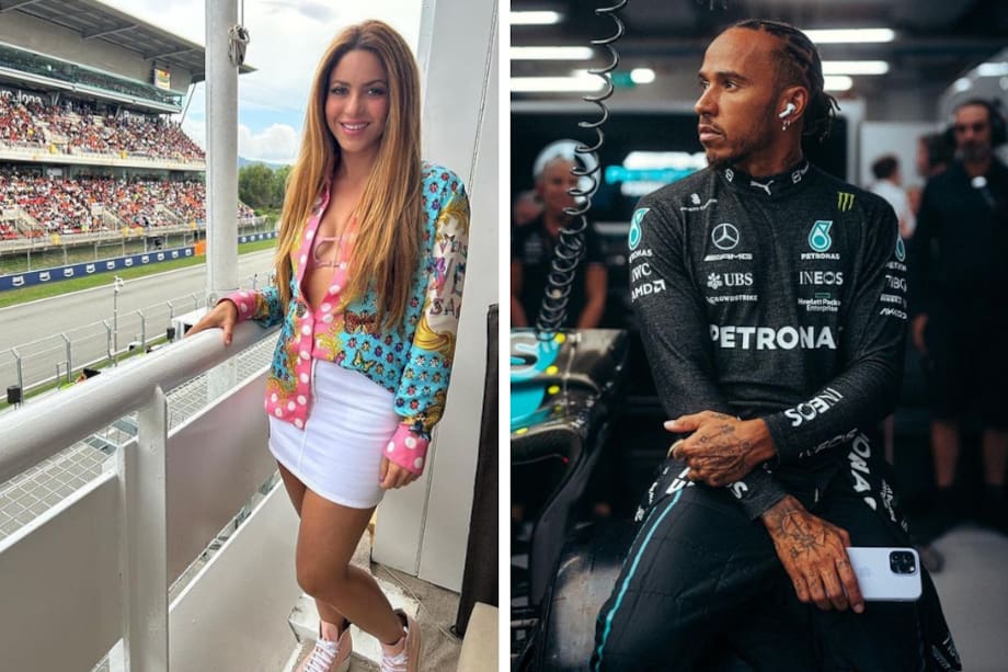 Shakira, Lewis Hamilton