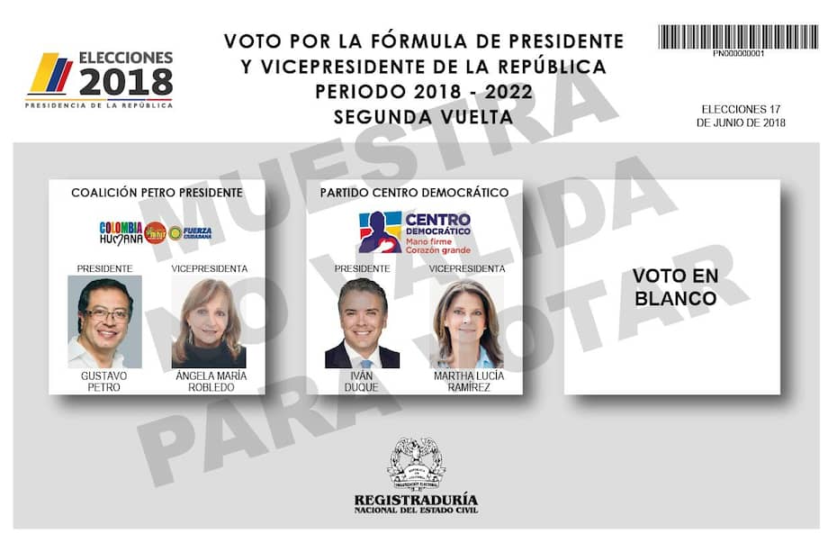 El voto en blanco nunca ha triunfado, desde las elecciones en 1994. Para la segunda ronda no tiene efecto alguno más allá de un significado simbólico.
/ Archivo