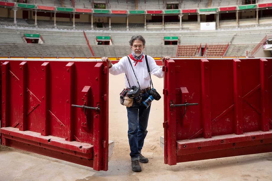 El veterano fotógrafo de la agencia Asociated Press (AP, Álvaro Barrientos, lleva cuarenta años cubriendo esta festividad.
