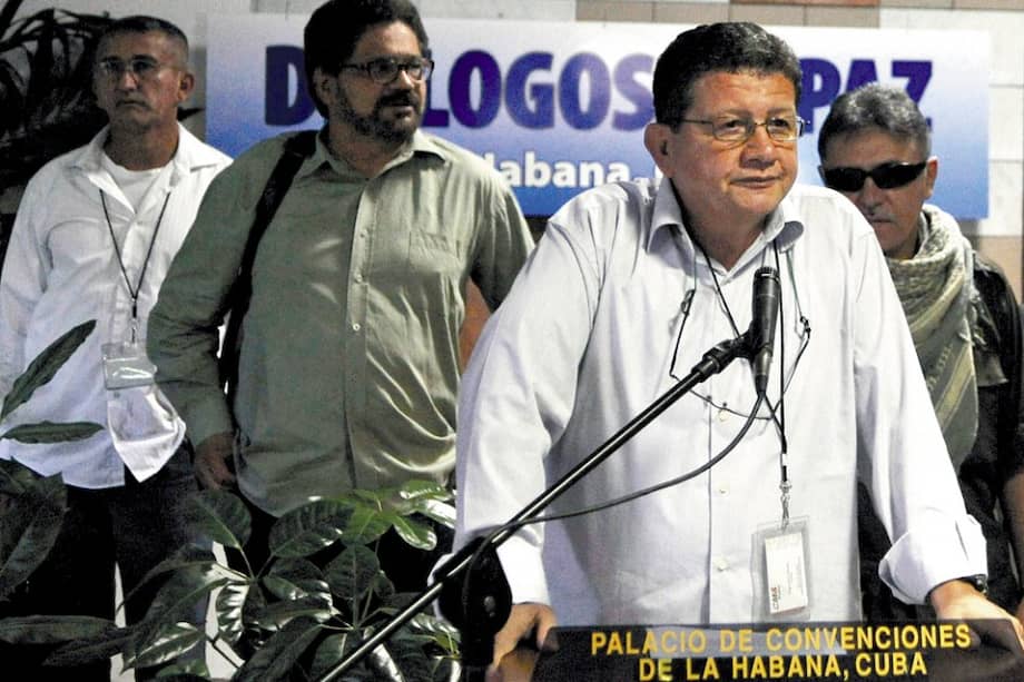 ‘Pablo Catatumbo’, miembro del equipo negociador de las Farc, criticó el Marco para la Paz. / EFE