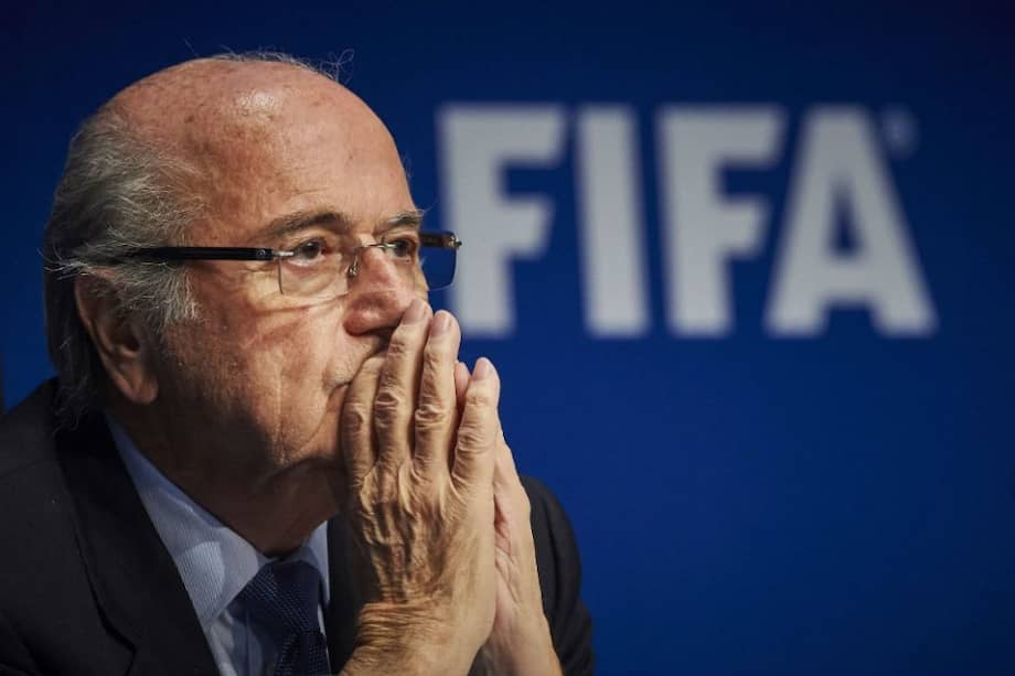 Joseph Blatter, presidente dimisionario de la FIFA. Foto: AFP