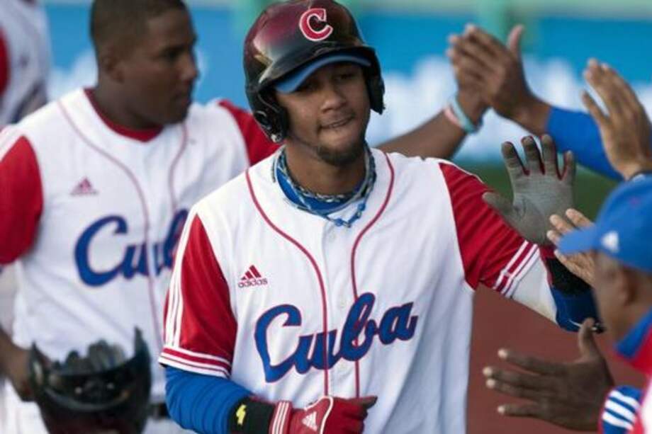 El beisbolista cubano Yulieski Gourriel. / AFP