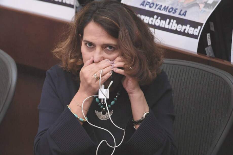 Nancy Patricia Gutiérrez, ministra del Interior. / Mauricio Alvarado - El Espectador