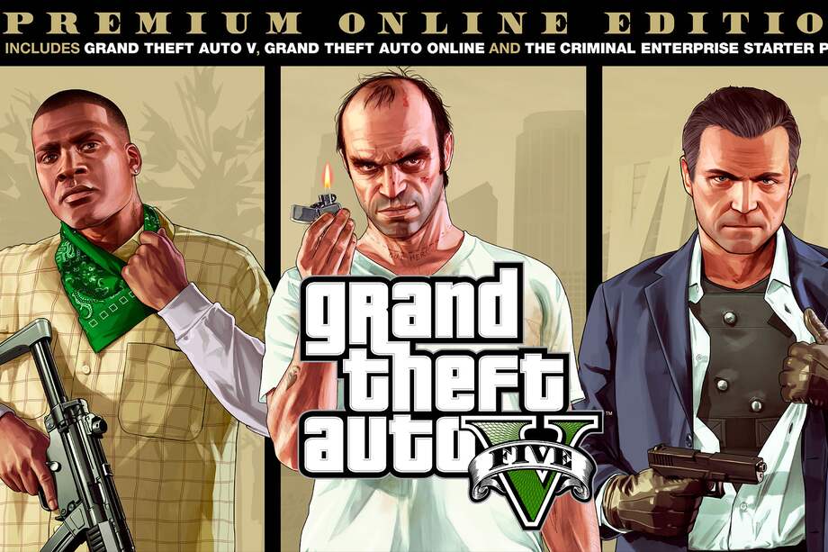 GTA V es el único videojuego de la saga en estar disponible para tres generaciones de consolas diferentes; PS3 y Xbox 360, PS4 y Xbox One, y PS5 y Xbox Series X|S.