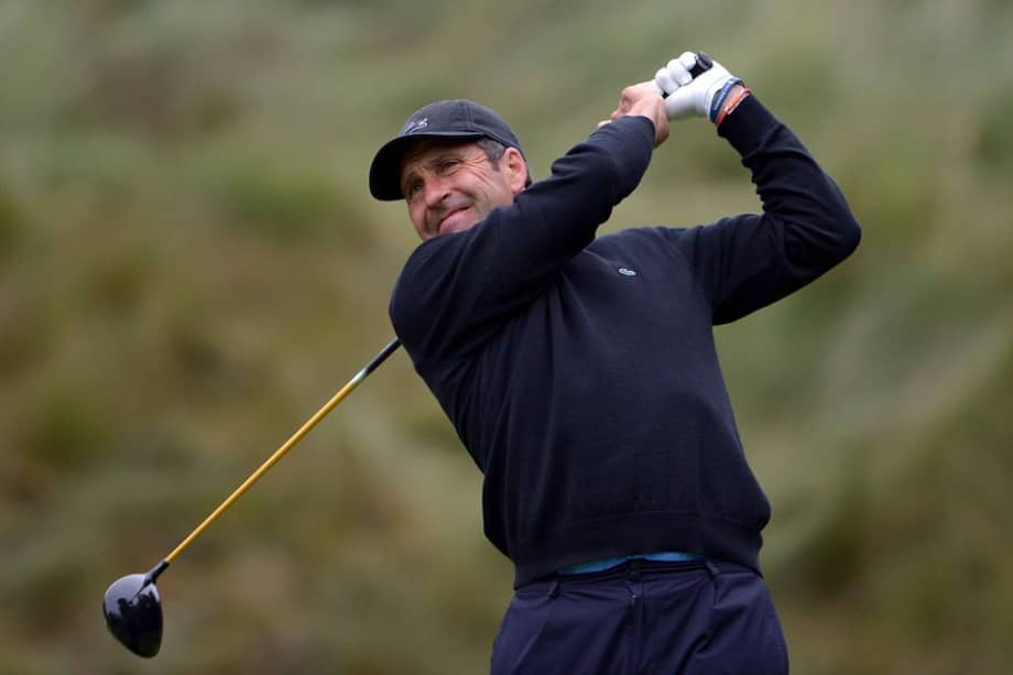 El golfista español José María Olazábal./ AFP