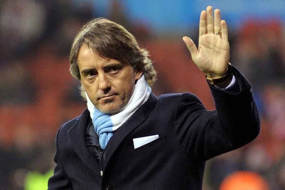 Roberto Mancini, nuevo técnico del Inter del Milan. Foto: AFP
