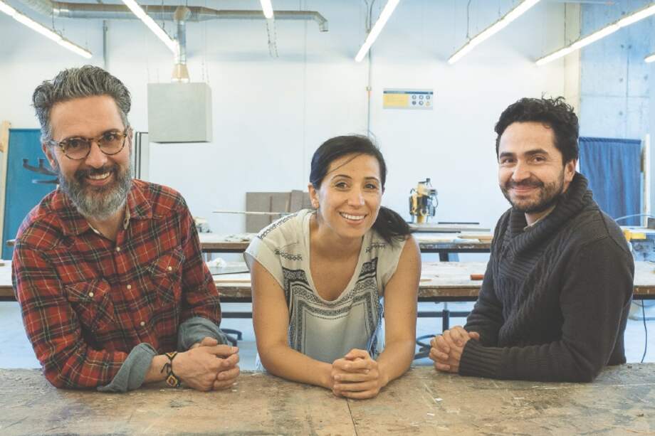 Los profesores e investigadores Germán Gómez, Sandra Paola Vargas y Daniel Salamanca. / Utadeo