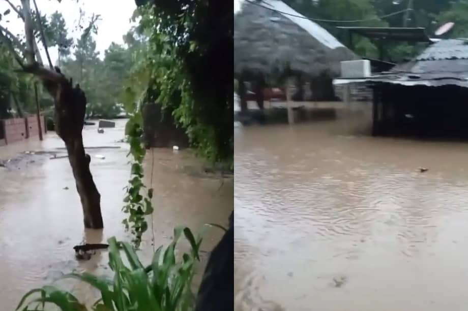 Desbordamiento del río Lebrija provocó inundaciones en el corregimiento de Vanegas, Santander dejando más de 50 familias afectadas.