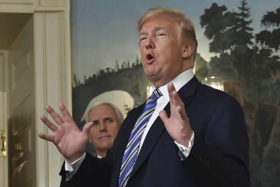 El presidente de Estados Unidos, Donald Trump. / AFP