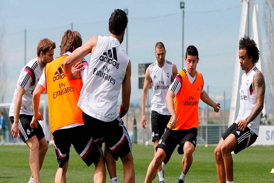 Avanza la recuperación de James Rodríguez en Madrid