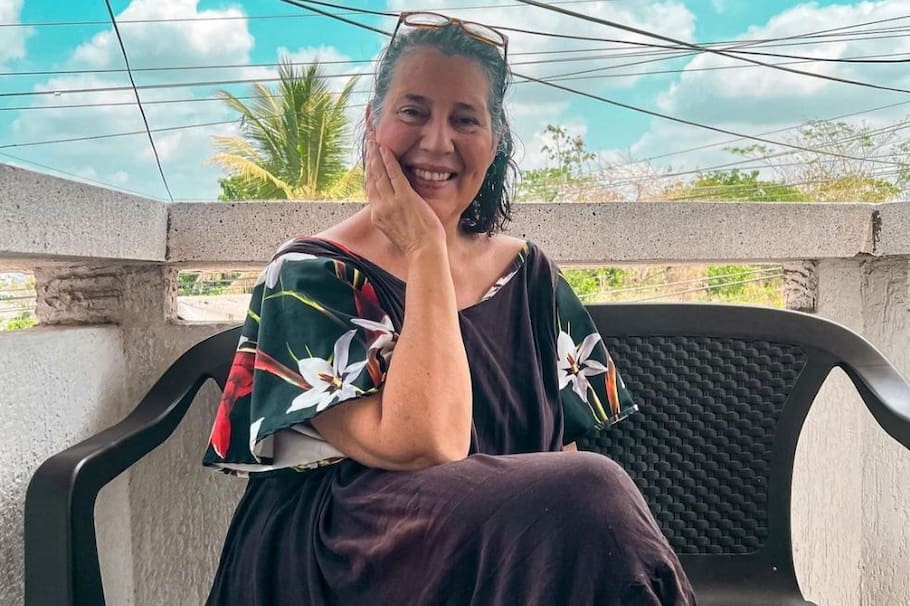 La actriz Mile Vergara, quien hace un año sufrió una isquemia cerebral, envió un saludo a sus seguidores.