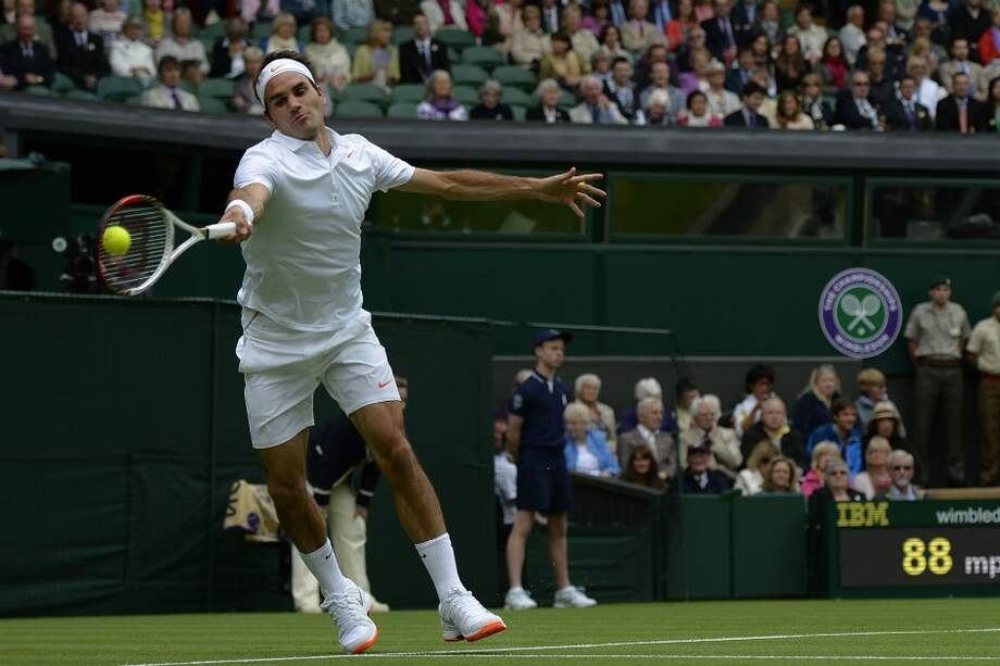 Federer supera la primera ronda de Wimbledon