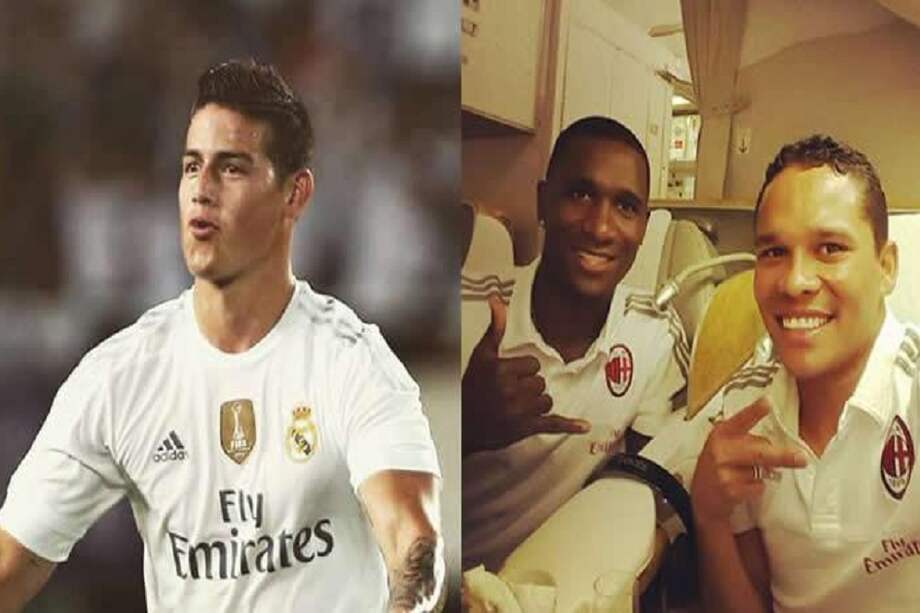 James, Bacca y Zapata jugaron en amistoso Real Madrid vs. Milan