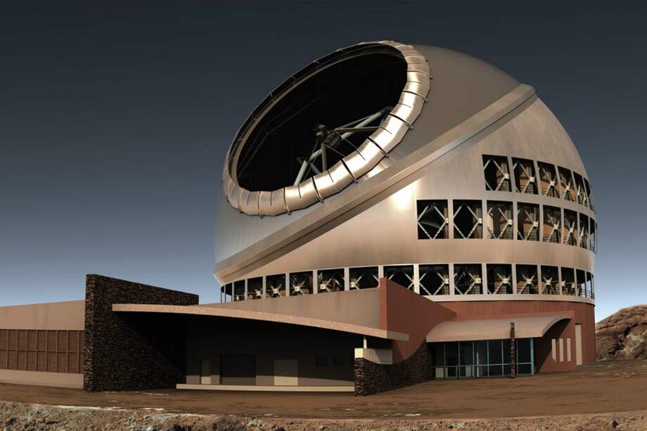 La Corte Suprema de Hawái ha autorizado la construcción del telescopio en Mauna kea. / Observatorio Internacional TMT