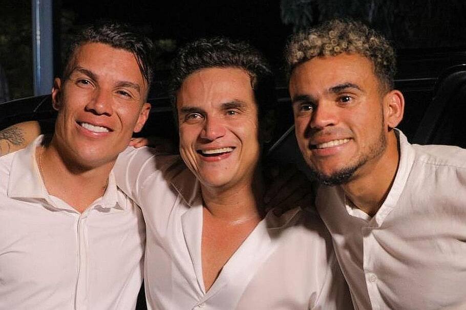 Matheus Uribe, Silvestre Dangond y Luis Díaz
