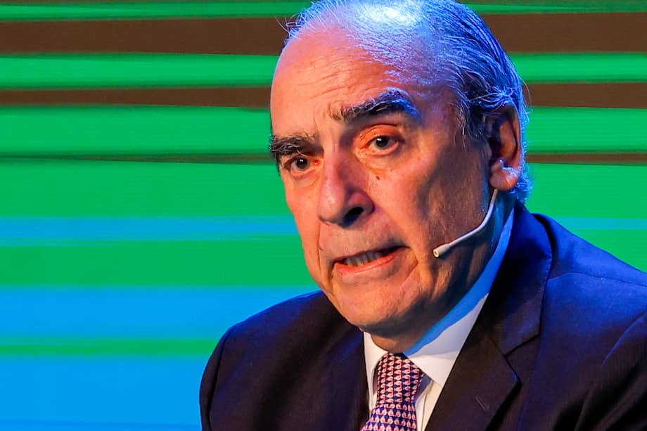 Guillermo Francos, durante la conferencia anual de la Unión Industrial Argentina (UIA), en Buenos Aires (Argentina).