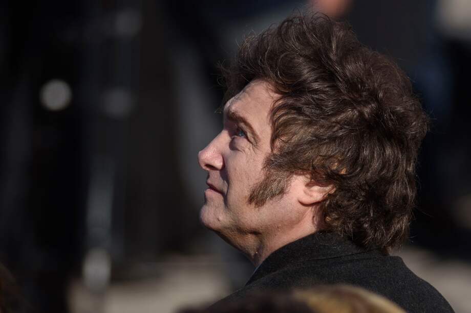 Los capítulos de la serie de Javier Milei, llamada “Milei - La Serie”, serán publicados en una cuenta de X. (Photo by Tomas CUESTA / AFP)