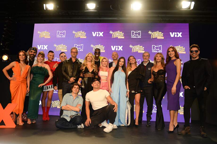 Integrantes la casa de los famosos presentadores y directivas RCN