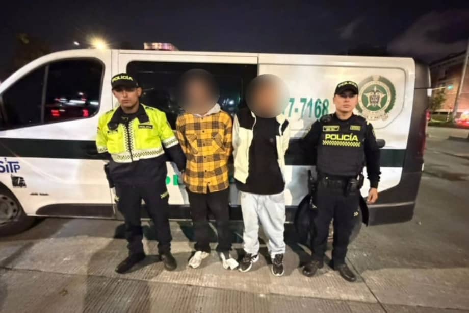 Se las halló los elementos robados.