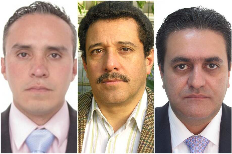 Ferney Yesyd Rodríguez, Germán Humberto Rincón y Hernán Olano.